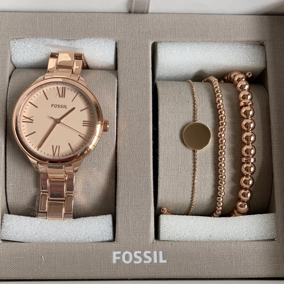 HP! Fossil Watch & Bracelet Set main image 8